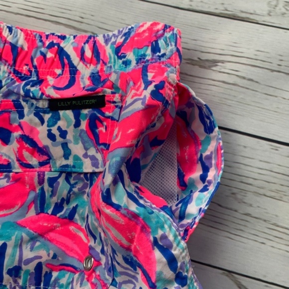 Lilly Pulitzer Mens Capri Trunk in Cosmic Coral - Picture 5 of 8